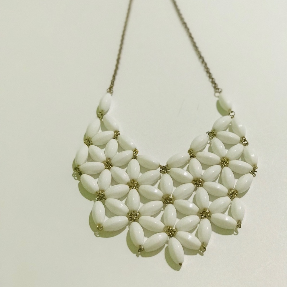 White necklace from j crew